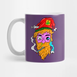 Santa Weed Zombie Mug